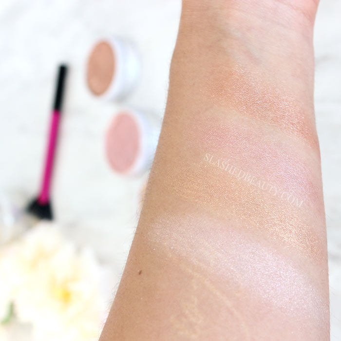 See swatches of the new Physicians Formula Butter Highlighters, and why they're a must have for fall and winter! | Slashed Beauty