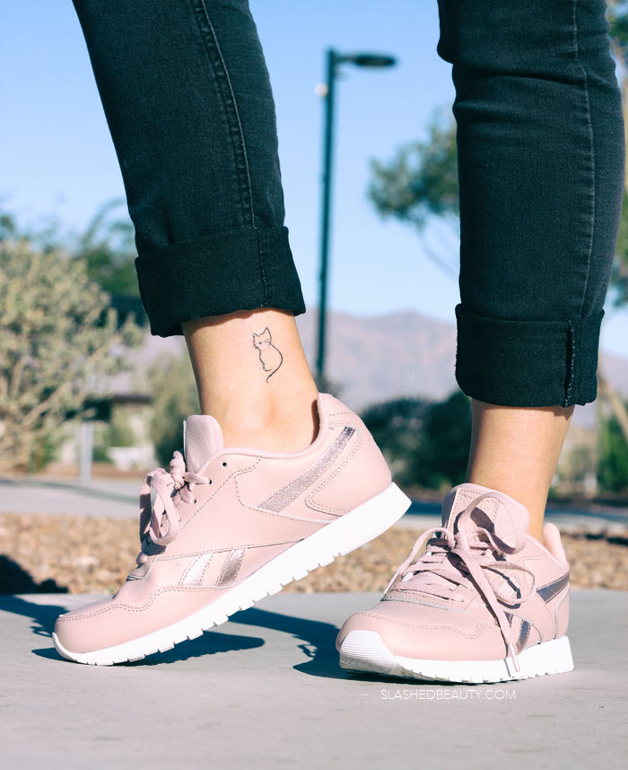 reebok blush pink sneakers - 63% OFF 