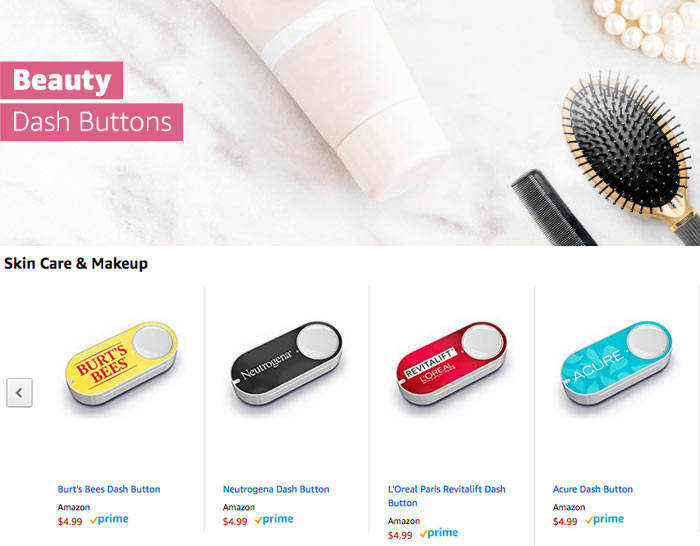 AMAZON BEAUTY DASH BUTTONS: Love knowing all the best ways to shop for beauty products? Here's what you need to know about buying beauty products on Amazon Prime-- and how to save money doing it! | Slashed Beauty