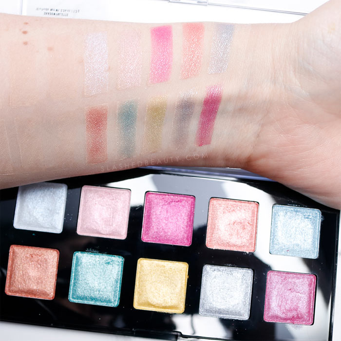 If you're loving the shades in the NYX I Love You So Mochi Electric Pastels eyeshadow palette, you might wanna check out these swatches first. Read the review before you buy! | Slashed Beauty