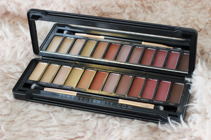 Amber Eyes Palette / Drugstore Modern Renaissance Dupe: Discover new drugstore makeup: Profusion Cosmetics! Check out these reviews & swatches of the must-have palettes. | Slashed Beauty
