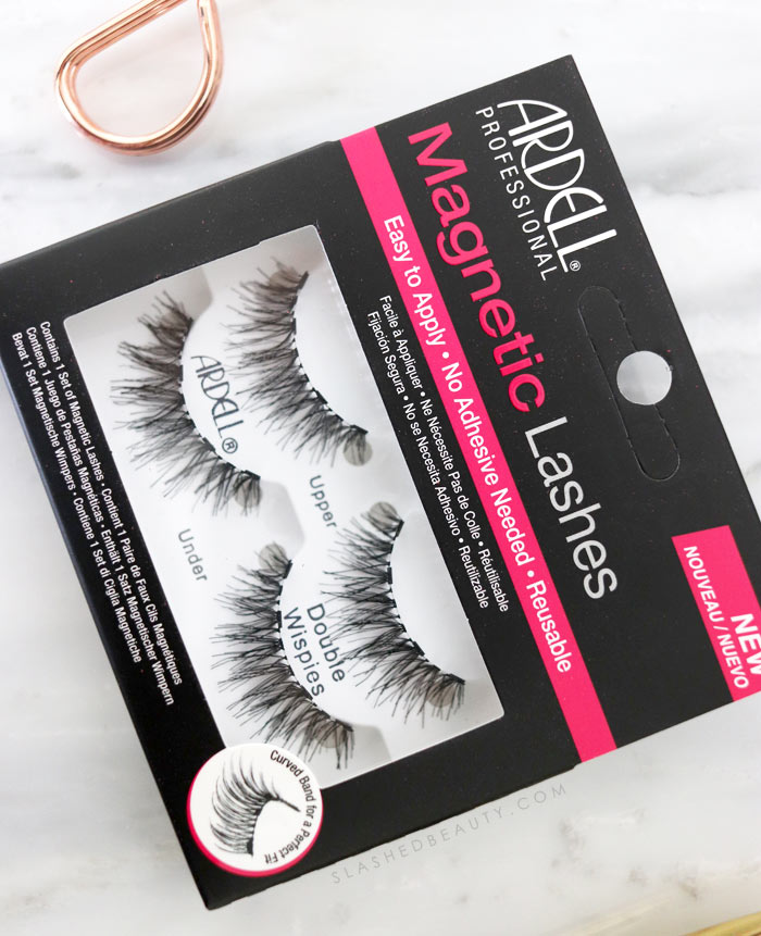 Take a closer look at the new Ardell Magnetic Lashes-- do they actually work? Watch the review and try on video. | Slashed Beauty
