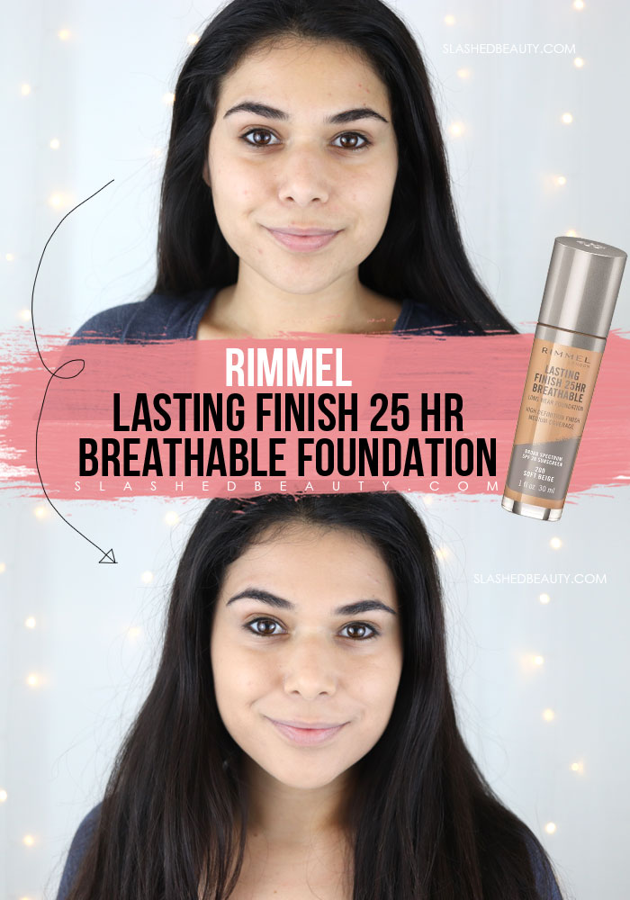 Kim kuvvetli öncelik  REVIEW: Rimmel Lasting Finish 25 HR Breathable Foundation | Slashed Beauty