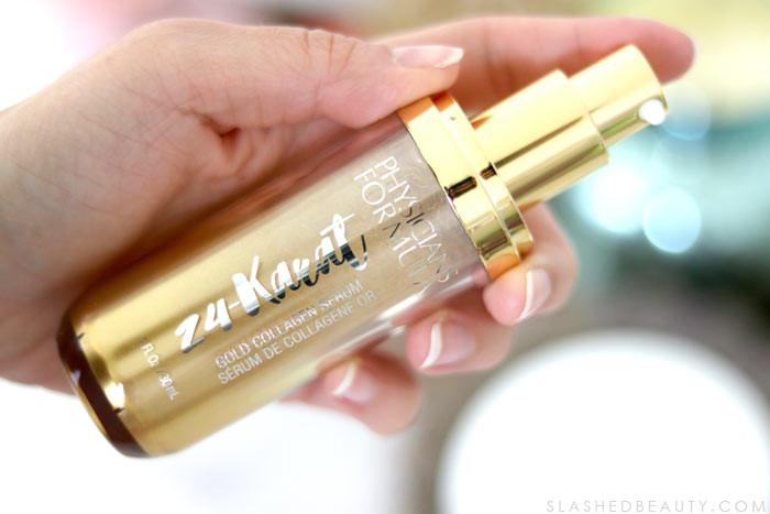24-Karat Gold Serum: Discover the latest drugstore skin care from Physicians Formula, helping you get glowing skin this season! | Slashed Beauty