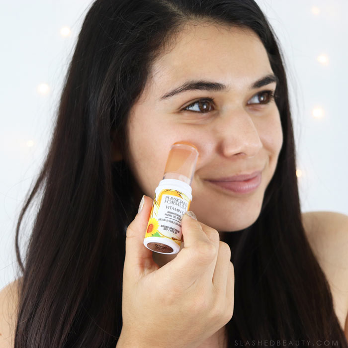 Vitamin C Oil Stick: Discover the latest drugstore skin care from Physicians Formula, helping you get glowing skin this season! | Slashed Beauty
