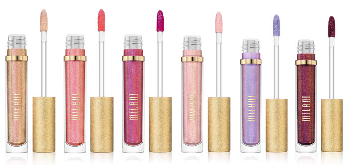 Milani Hypnotic Lights Lip Topper: Take a look at the new drugstore makeup that launched during April 2018: a lot of spring-focused highlight shades and pops of color! | Slashed Beauty