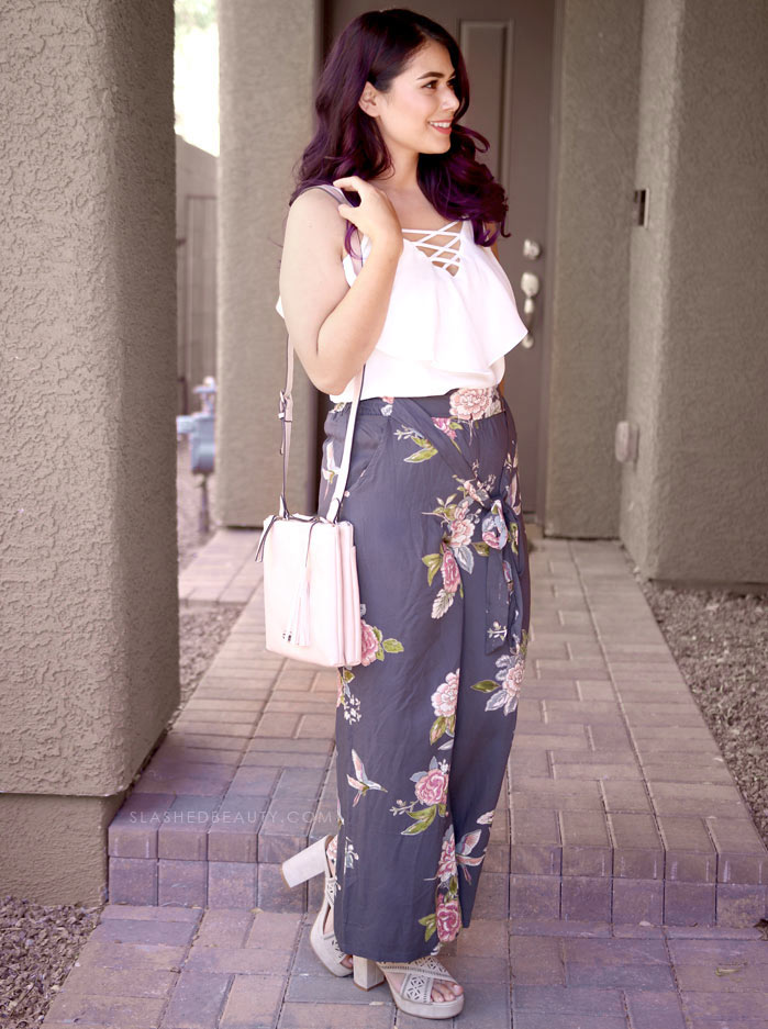 Dressy Casual for Summer: See what I picked up on my recent trip to Macy's Backstage to refresh my summer wardrobe. All these summer styles were  and under! Watch the summer clothing try on haul. | Slashed Beauty