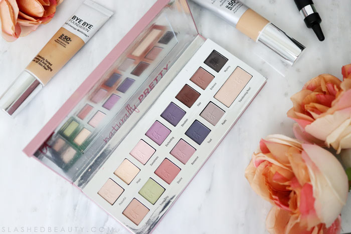 Naturally Pretty Romantics Palette: Curious about what the best makeup from It Cosmetics are? See my favorites that are worth the splurge. | Slashed Beauty