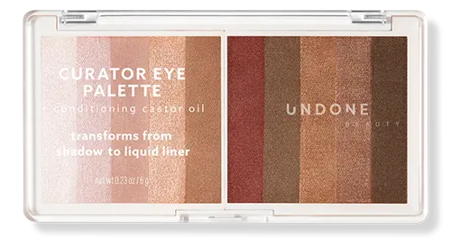 Undone Beauty Curator Wet to Dry Eye Palette - Bare | 7 Best Eyeshadow Palettes for Travel  & Under | Slashed Beauty