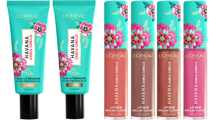 L'Oreal Havana x Camila Cabello Collection. See what new drugstore and beauty launches have released in July 2018! | Slashed Beauty