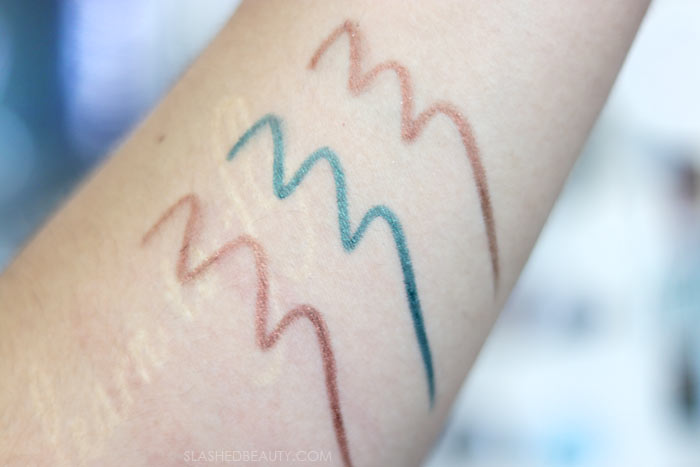 Urban Decay Born to Run 24/7 Glide On Eye Pencils Swatches | Slashed Beauty