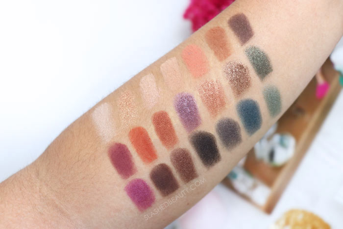 Take a closer look at the new Urban Decay Born to Run Palette review and swatches! | Slashed Beauty