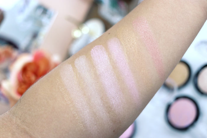 Have you tried anything from Shop Miss A yet? Check out this AOA Halo Highlighters review & swatches! | Slashed Beauty