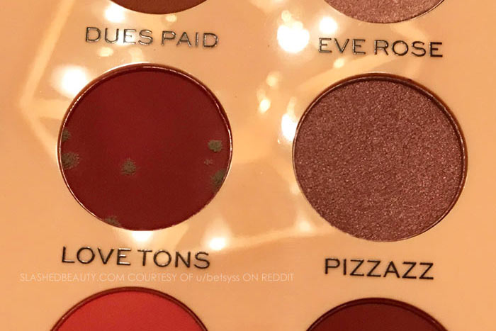 I found mold in Makeup Revolution x The Emily Edit The Wants Eyeshadow Palette shade Love Tons. | Slashed Beauty