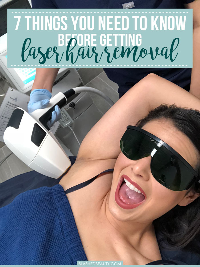 Thinking of getting Laser Hair Removal? Here are tips and other things you should know before you start the process. | Slashed Beauty