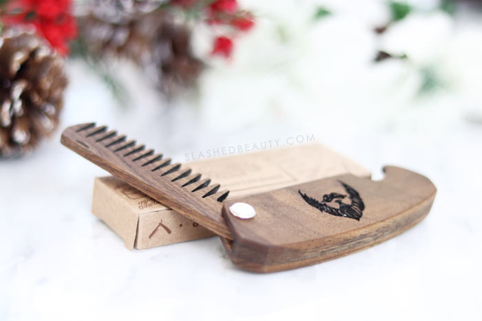 Shop for unique & handmade personalized gifts for the holidays at Amazon Handmade! Handmade Gift Guide -- For Him: Wooden Beard Comb | Slashed Beauty