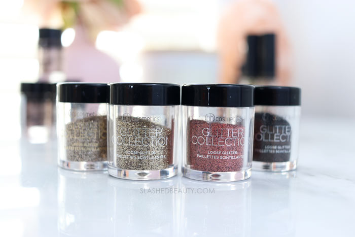 Glitter Makeup That's Easy to Take Off: BH Cosmetics Glitter Collection | Slashed Beauty