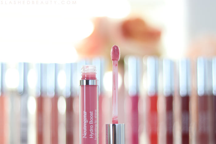 Best Lip Color for Dry Lips: Neutrogena Hydro Boost Hydrating Lip Shines Review & Swatches | Slashed Beauty