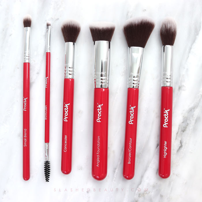 New & Budget Friendly: Practk Makeup Brushes Review | Affordable Makeup Brushes | Slashed Beauty