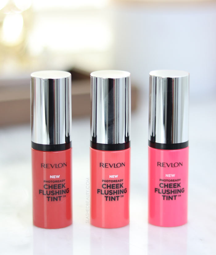 REVIEW & SWATCHES: Revlon Cheek Flushing Tints in Haute, Flashy and Starstruck | Slashed Beauty