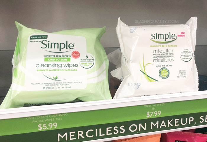 Why Does My Skin Break Out When I Travel? Best Facial Wipes for Travel from Simple Skincare | Slashed Beauty