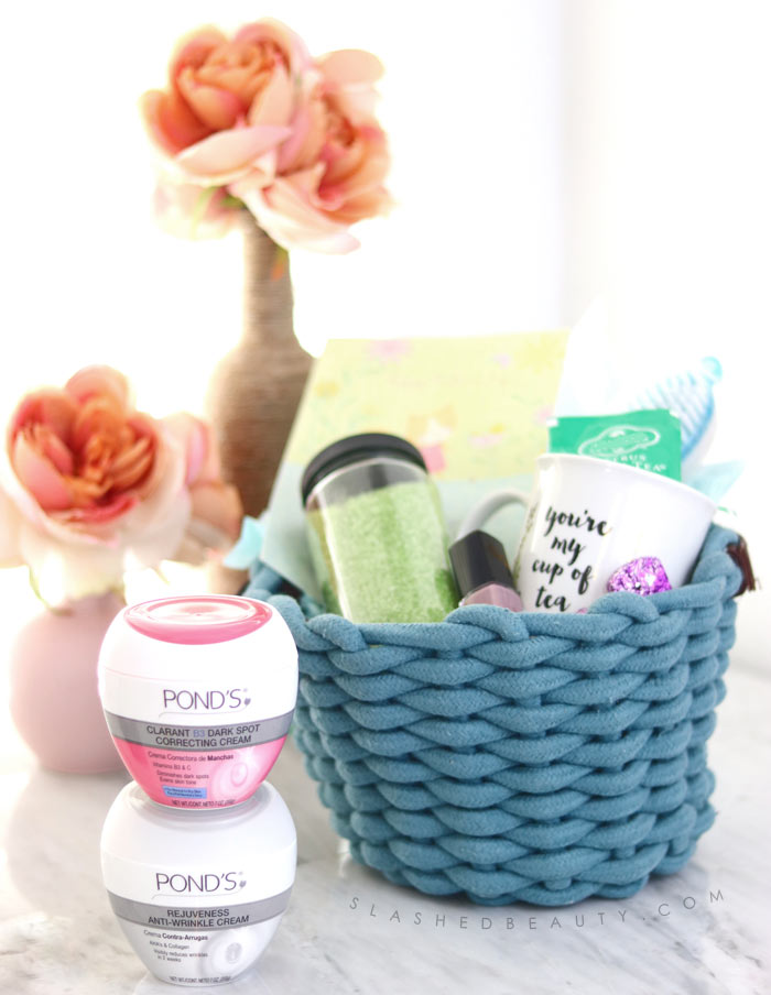 Budget-Friendly Mother's Day Gift Basket Ideas: How to Celebrate Mother's Day when you can't be together | Slashed Beauty