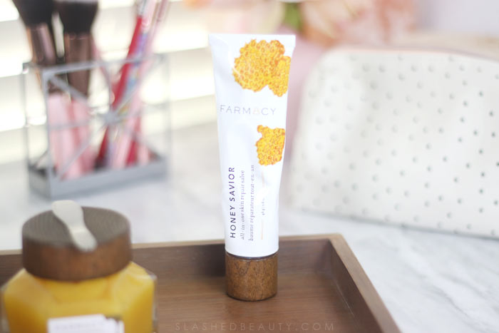 Honey Skin Care Products for Dry Skin: Farmacy Honey Savior Salve Review | Slashed Beauty