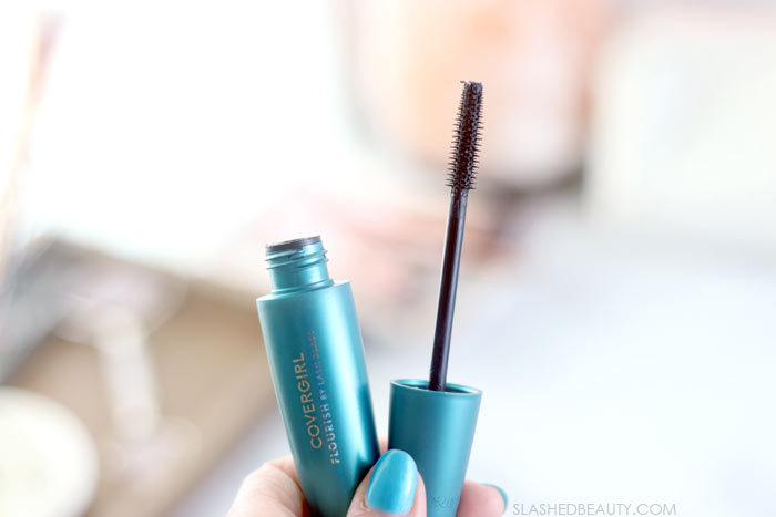 Best Budget-Friendly Mascaras | Covergirl Flourish by LashBlast Mascara Review & Before and After Application Photo | Slashed Beauty