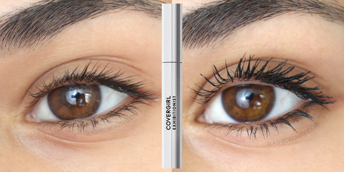 Best Budget-Friendly Mascaras | Covergirl Exhibitionist Mascara Review & Before and After Application Photo | Slashed Beauty