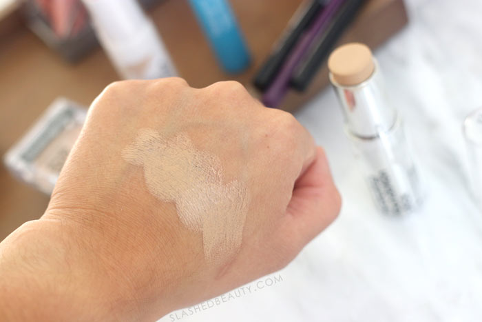 New Drugstore Makeup from Neutrogena: Hydro Boost Foundation Stick Review & Swatches | Slashed Beauty