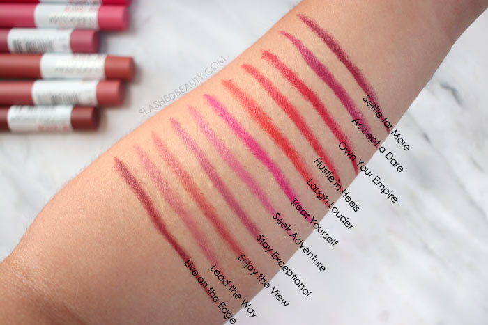 Maybelline SuperStay Ink Crayons Review & Swatches | Slashed Beauty