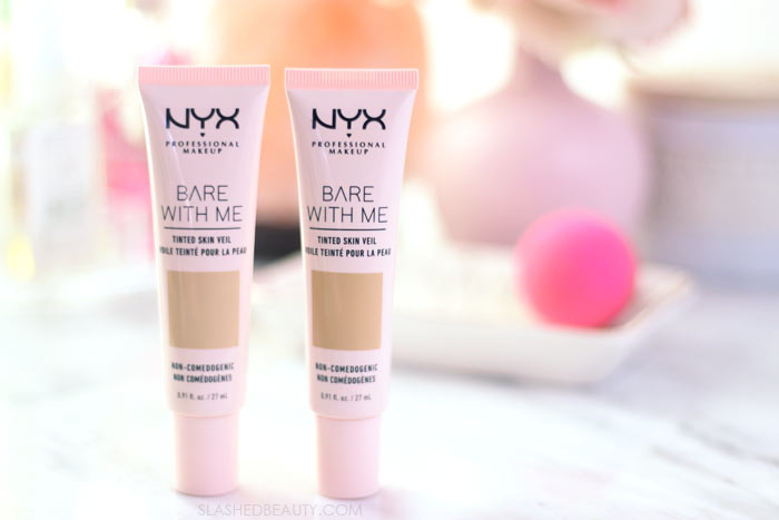 NYX Bare With Me Tinted Skin Veil Review + Before & After | Slashed Beauty
