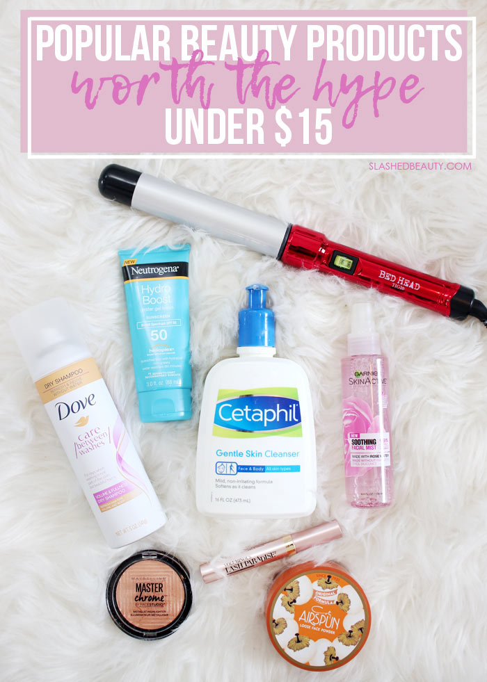 8 Popular Beauty Products Worth the Hype Under $15 | Best Beauty Products to Try at Walmart | Slashed Beauty
