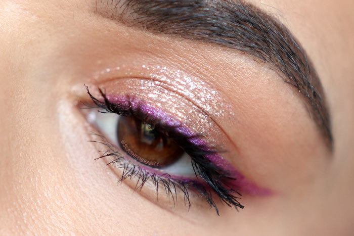 Sistar Cosmetics Glo Glitter Eyeshadow Review and Swatches | Cheap Liquid Glitter Eyeshadow | Slashed Beauty