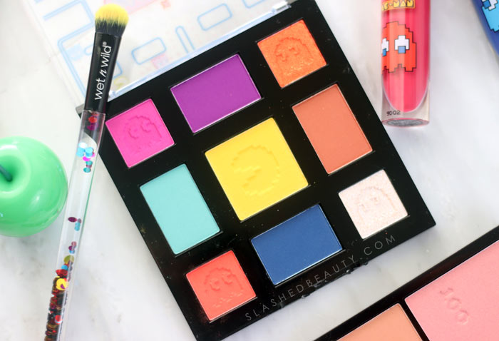 wet n wild x Pacman Collection Review & Swatches | Game Over Color Palette | Slashed Beauty