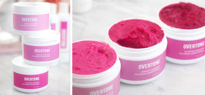 New from oVertone: Magenta Hair Coloring Conditioners! | Slashed Beauty
