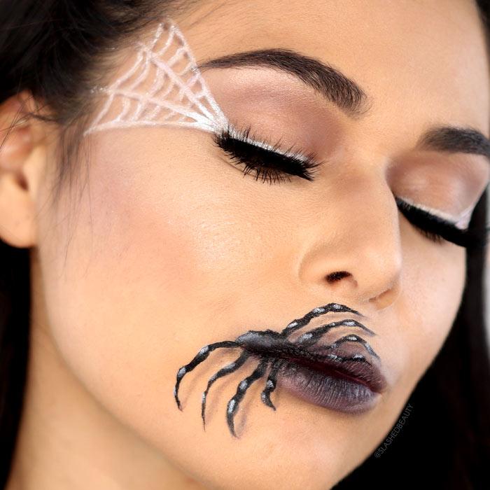 Easy Halloween Makeup Idea: Spider Mouth | DIY Halloween Costume | Drugstore Halloween Makeup Tutorial | Slashed Beauty
