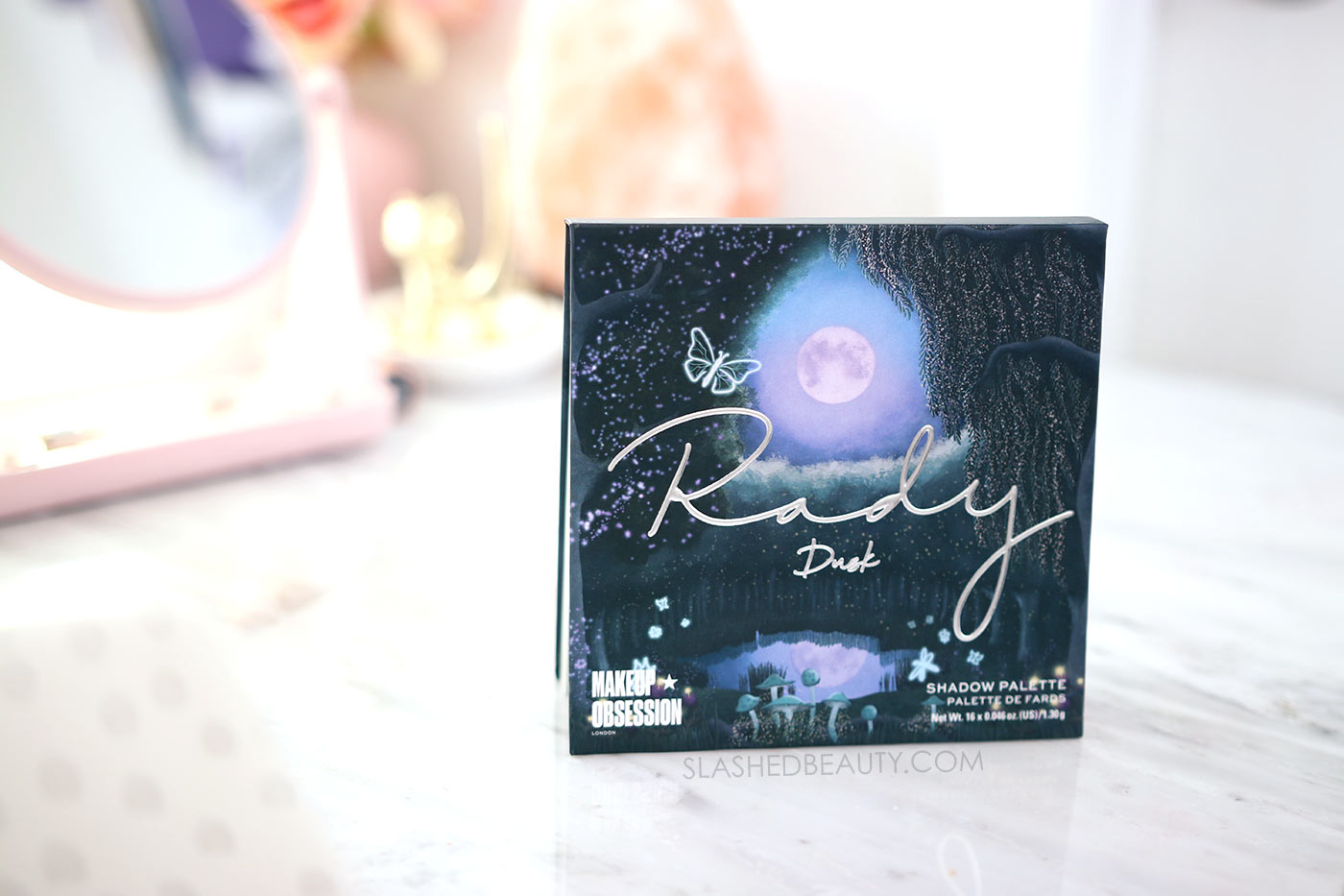Makeup Obsession x Rady Dusk Shadow Palette Swatches & Review | Affordable Eyeshadow Palette for Fall | Slashed Beauty