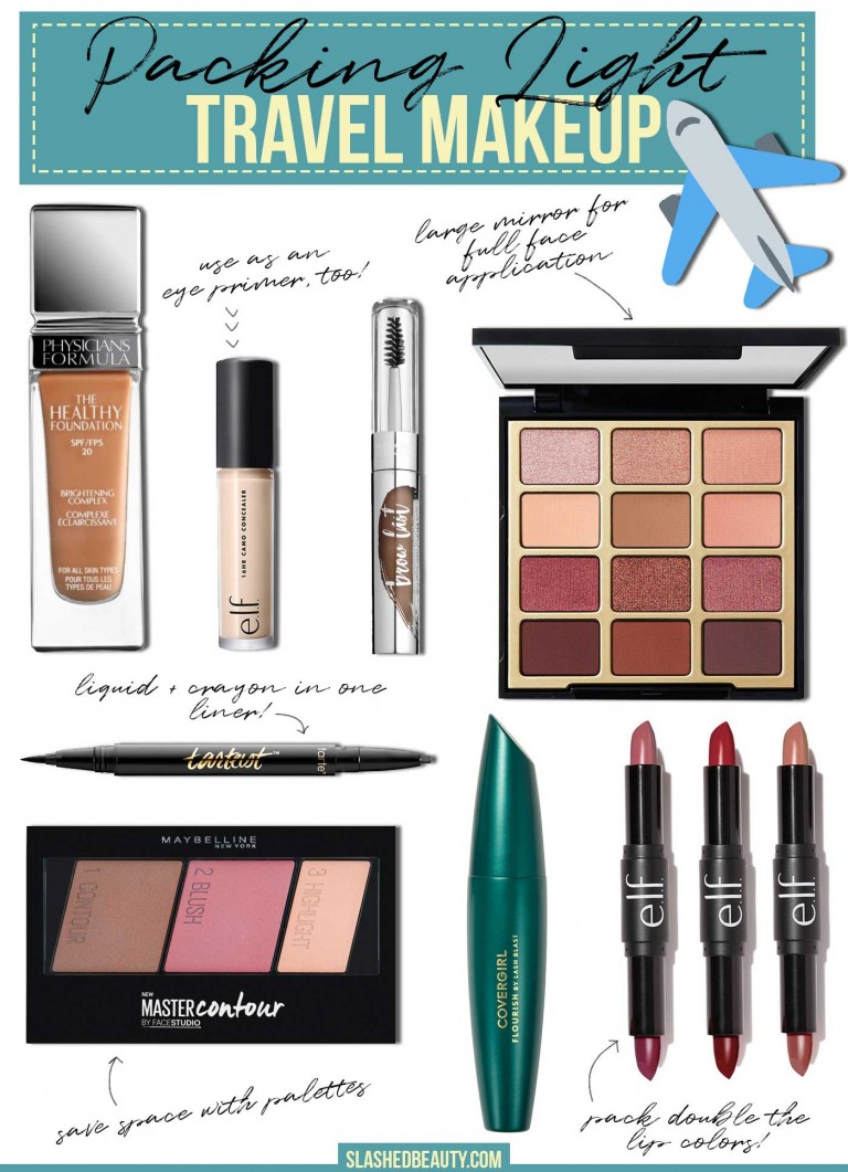 Must-Haves for Packing a Light Makeup Bag for Travel