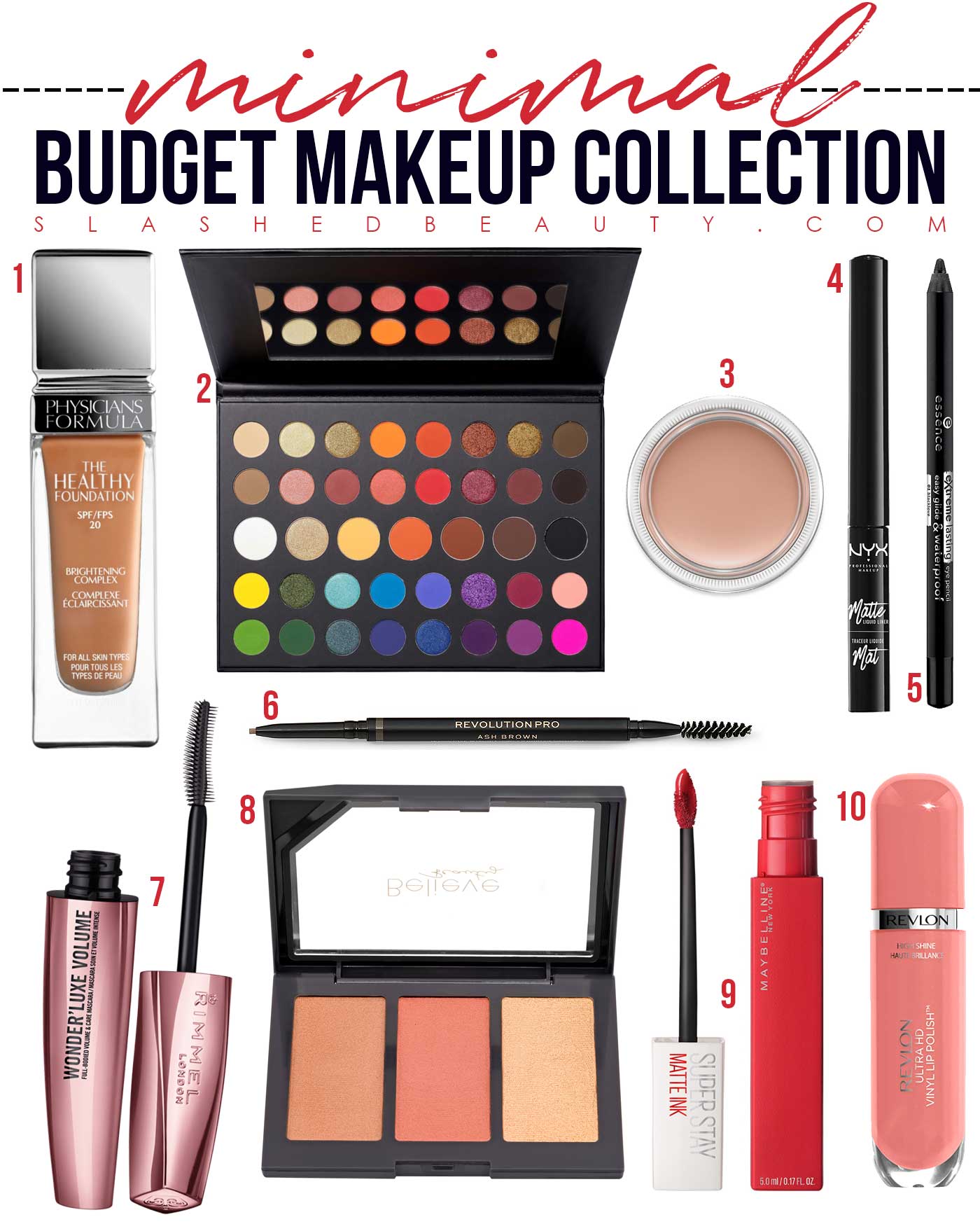 makeup products to have