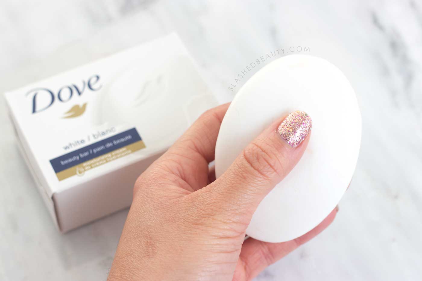Dove Beauty Bar: Moisturizing Hand Soap | 5 Best Products for Dry Hands from Washing Too Much | Slashed Beauty