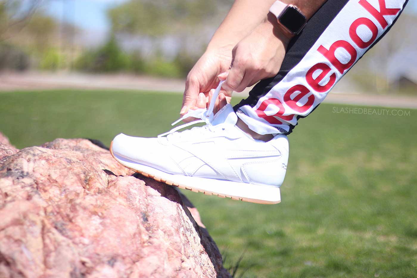 Reebok Classic Harman Sneakers + Budget Friendly Plus Size Activewear | Slashed Beauty