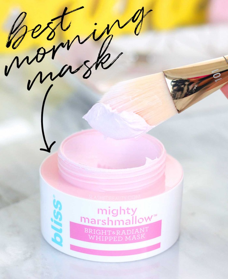 Best Morning Face Mask: Bliss Mighty Marshmallow Whipped Mask