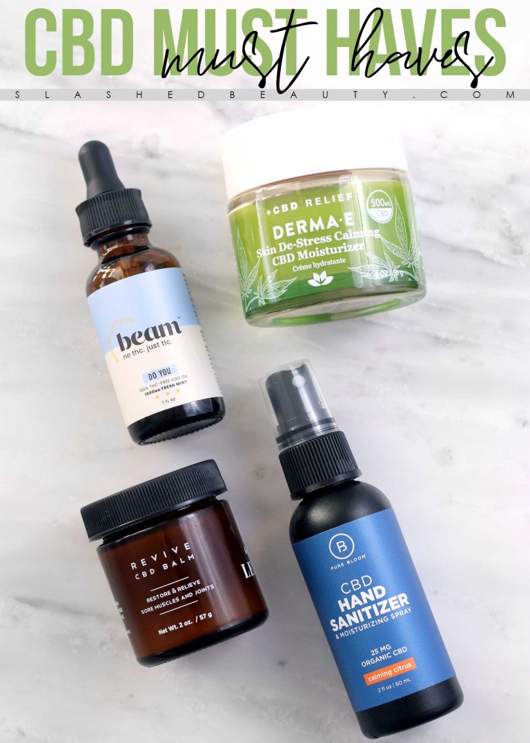4 Must-Have CBD Products that I Can’t Live Without