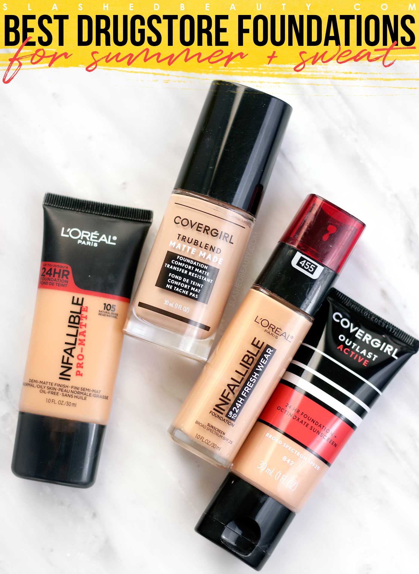 4 Best Drugstore Foundations for Summer and Sweat ...