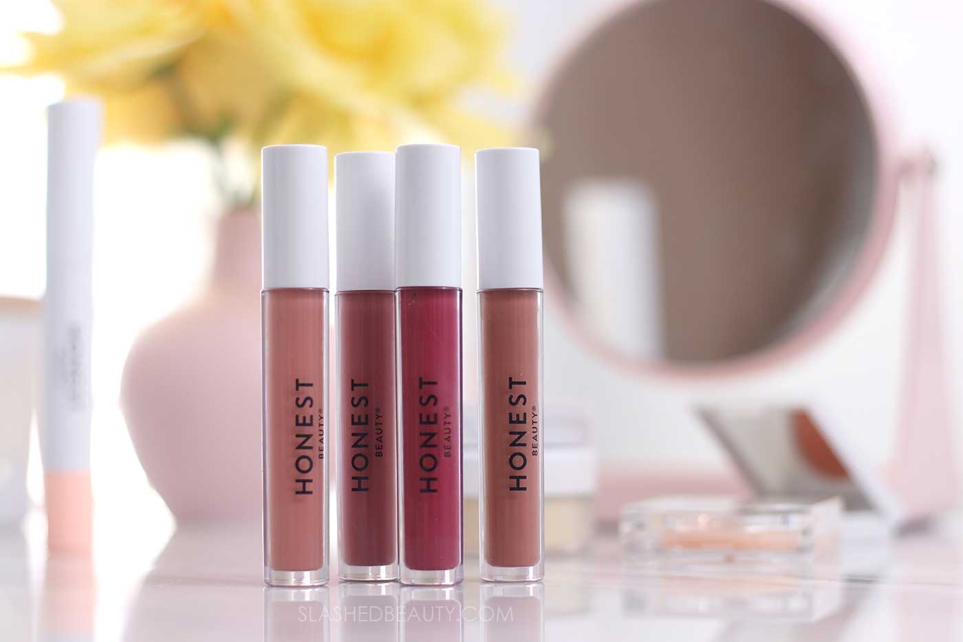 Honest Beauty Liquid Lipsticks | 5 Best Honest Beauty Products | Slashed Beauty