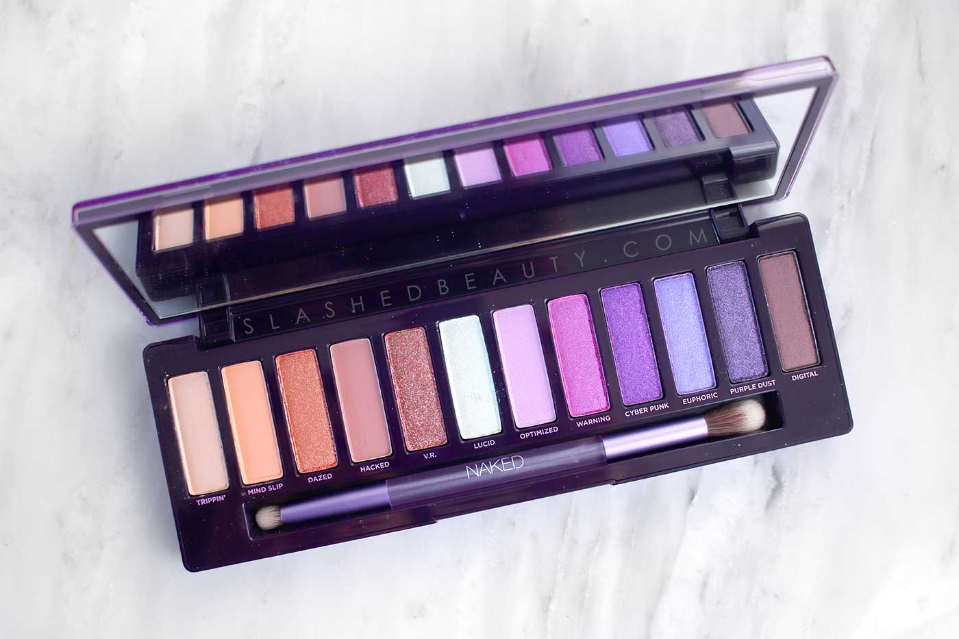 NEW Urban Decay Naked Ultraviolet Palette Review & Swatches | Slashed Beauty