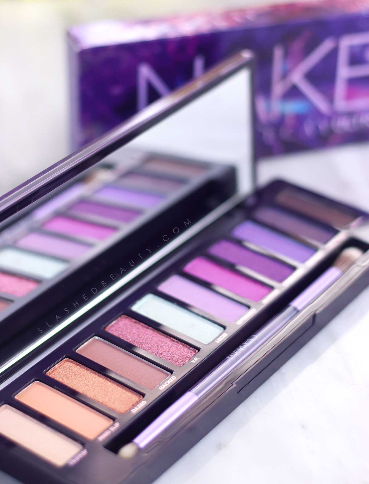 NEW Urban Decay Naked Ultraviolet Palette Review & Swatches | Slashed Beauty