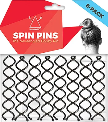 Spin Pins for Thick Hair | Best Amazon Beauty Products | Slashed Beauty