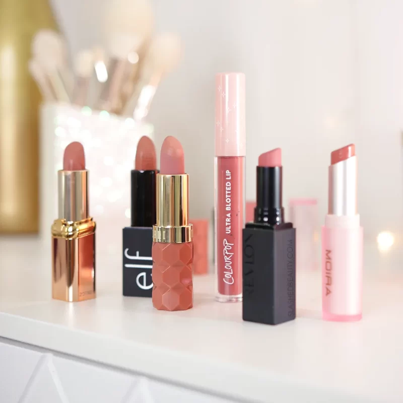 6 Nude Drugstore Lipsticks for Medium Skin Tones